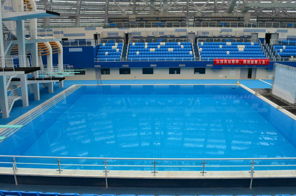 2015年新疆克拉玛依游泳馆 室内游泳池