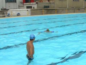 2008年 6月 江阴市申港大世界游泳馆， 游泳池